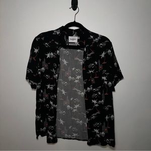 GOODFELLOW Soft Flowy Button Up